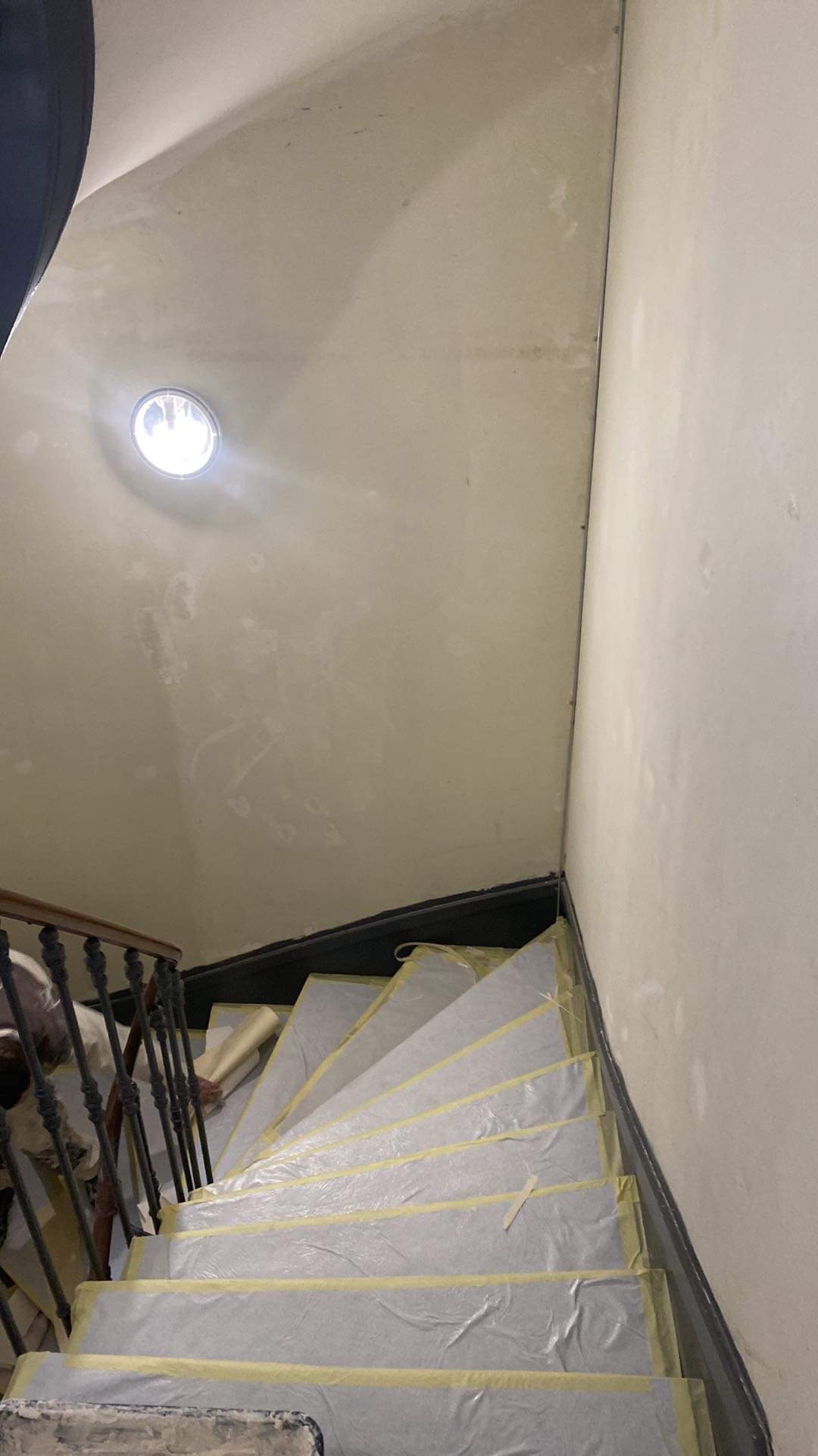 renovation peinture escalier